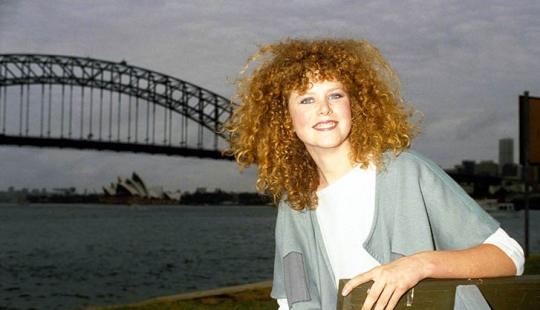 Nicole Kidman in December 1983