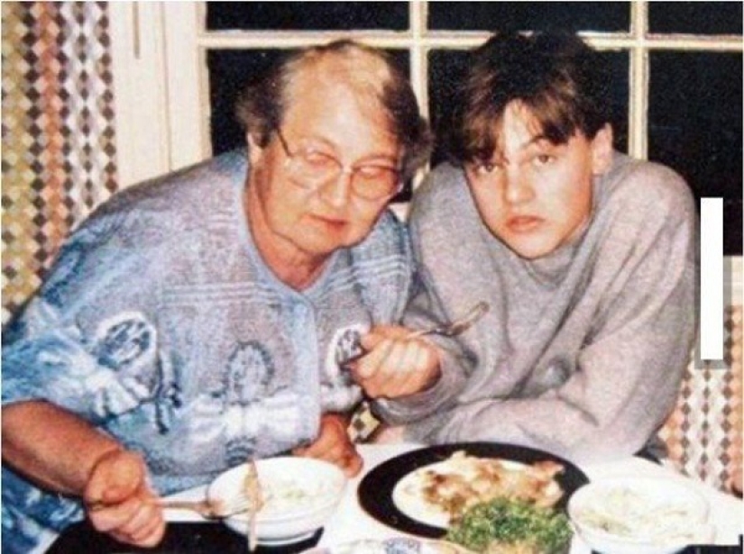 No bayan, pero la abuela rusa de DiCaprio: fotos de personas famosas que aún no han caminado en Internet, y su historia