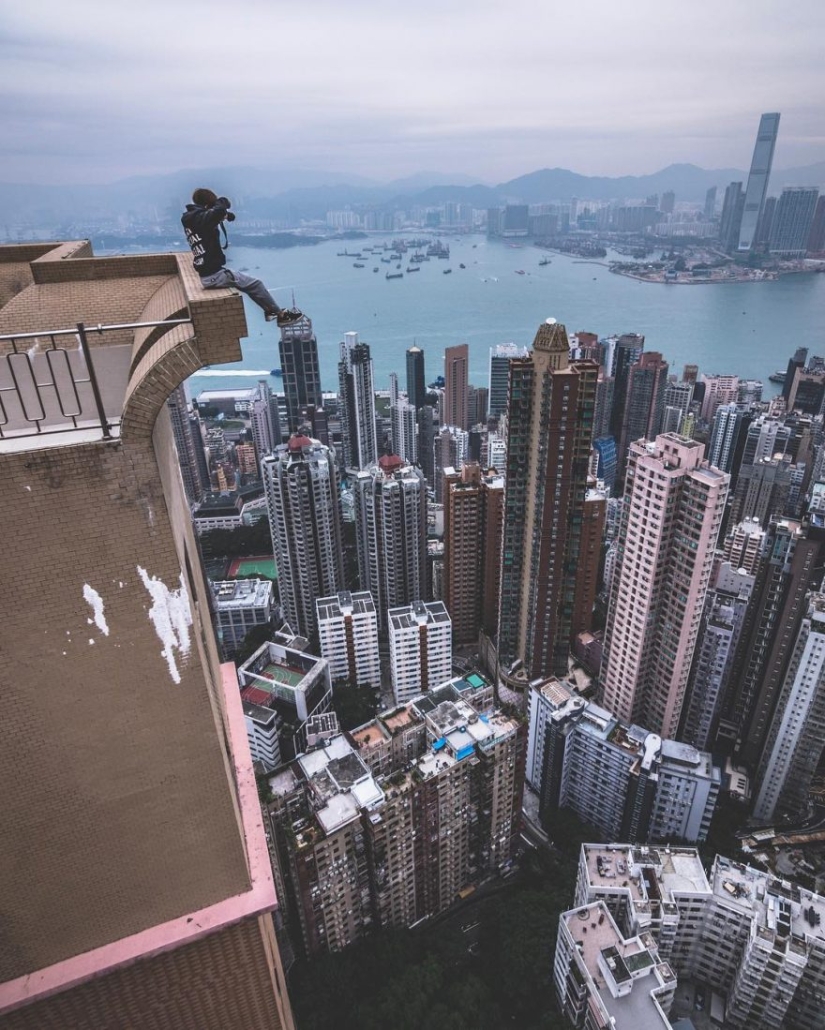No para los débiles de corazón: la jungla urbana de Hong Kong-vista superior