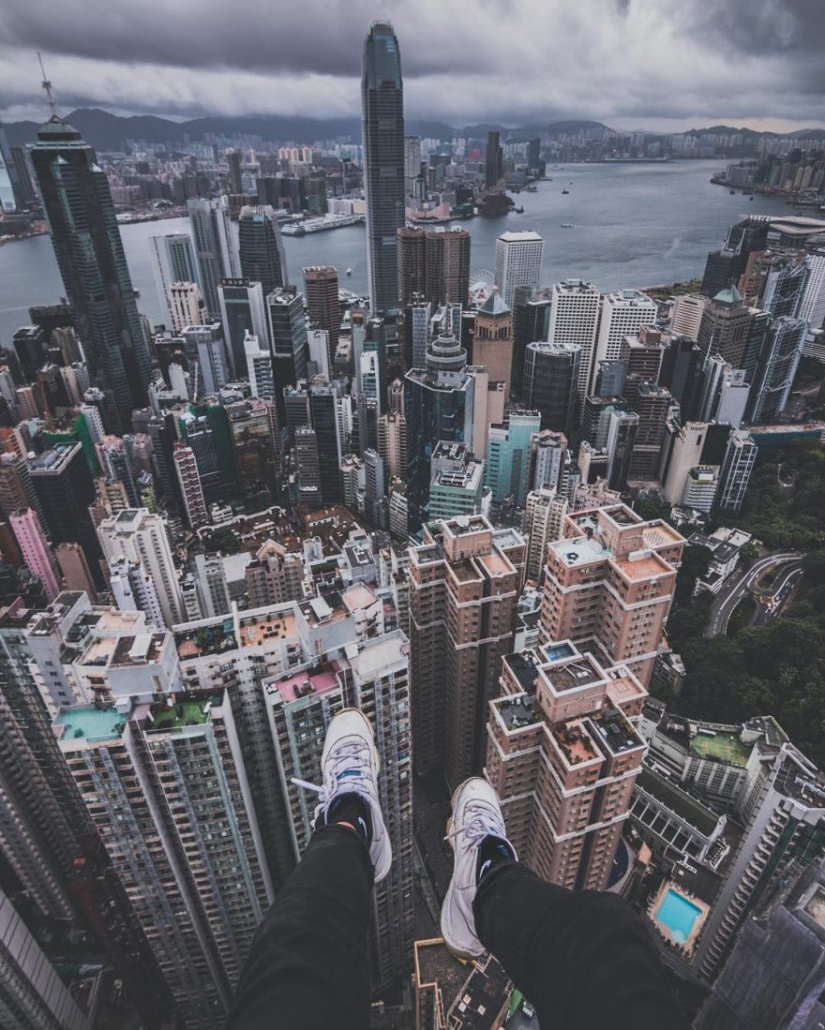 No para los débiles de corazón: la jungla urbana de Hong Kong-vista superior