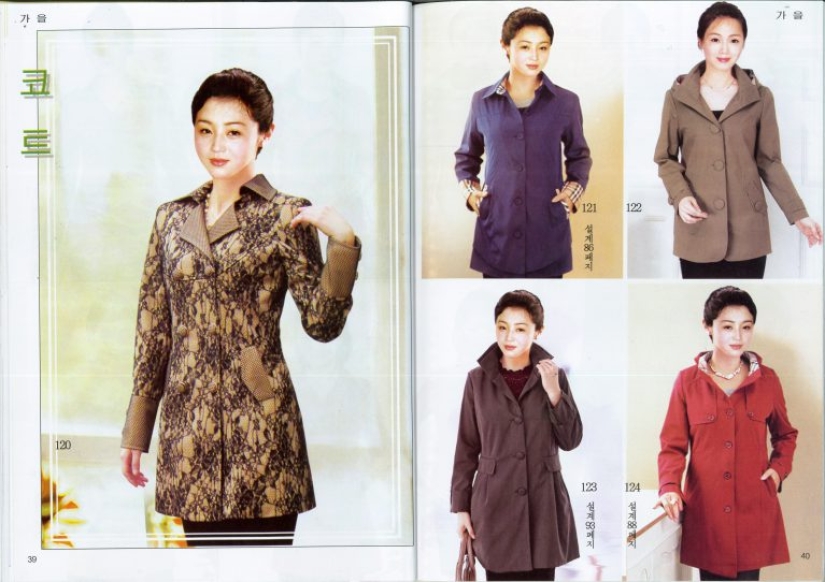 No puedes prohibir ser bella: páginas de una revista de moda de Corea del Norte