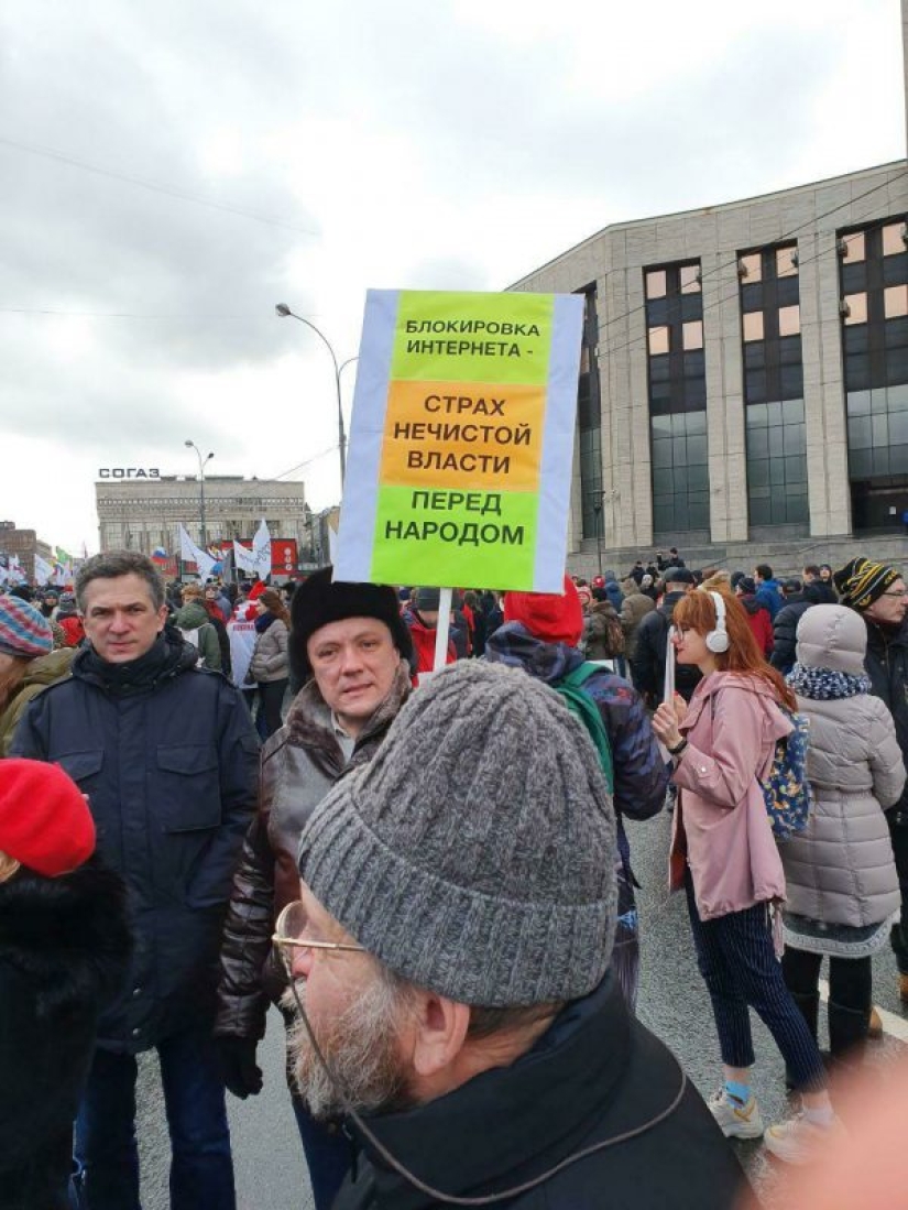 ¿No se bloqueará a todos? Se llevó a cabo una manifestación en apoyo de la Internet gratuita en Moscú