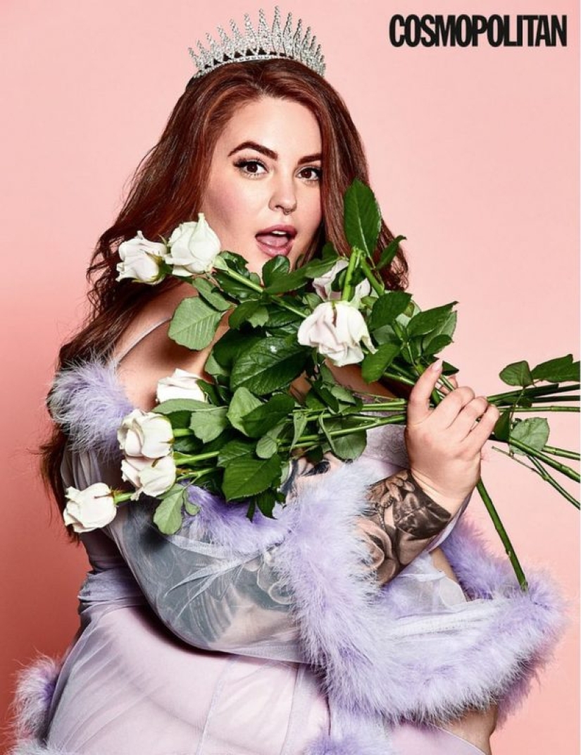 "No te preocupes por mi culo gordo": Tess Holliday de 150 libras en la portada de Cosmopolitan
