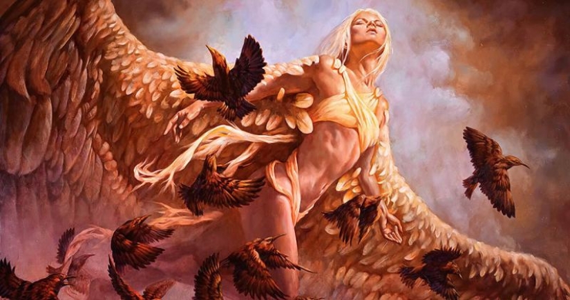 Nude Warriors and Princesses from the Worlds of artist Michael S. Hayes