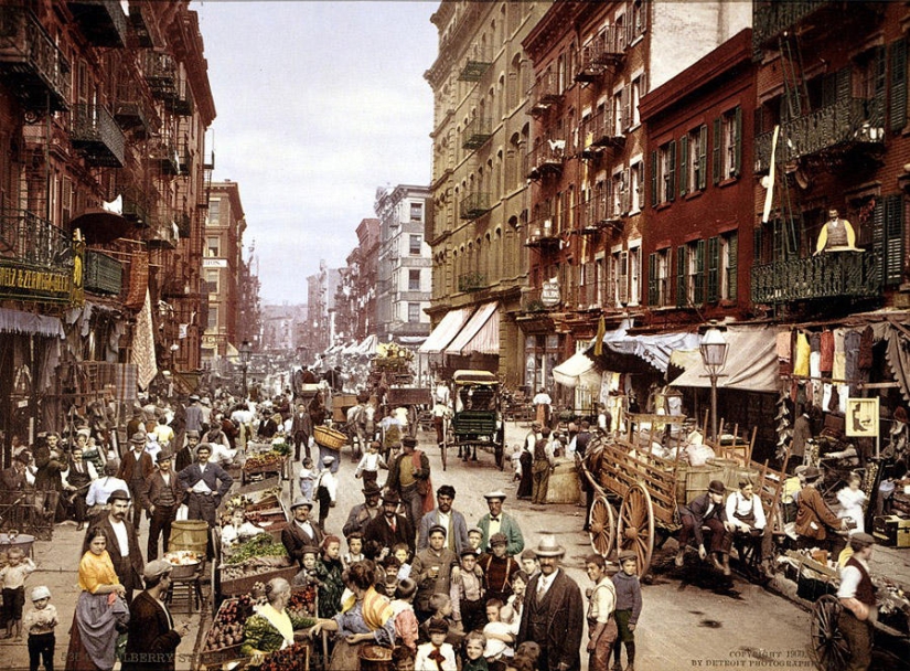 Nueva York 1900 en color