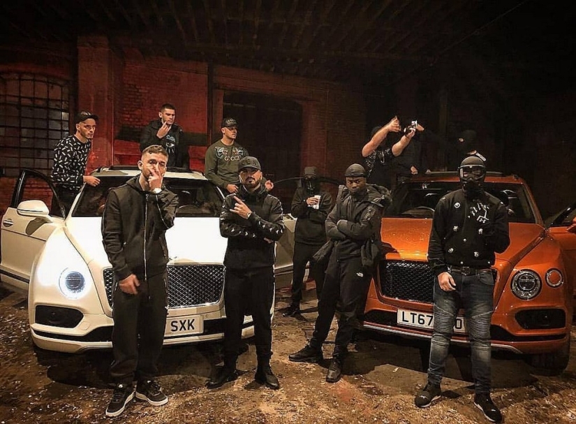 Nuevos dueños de Londres: mafiosos albaneses vierten fotos con dinero y armas en Instagram