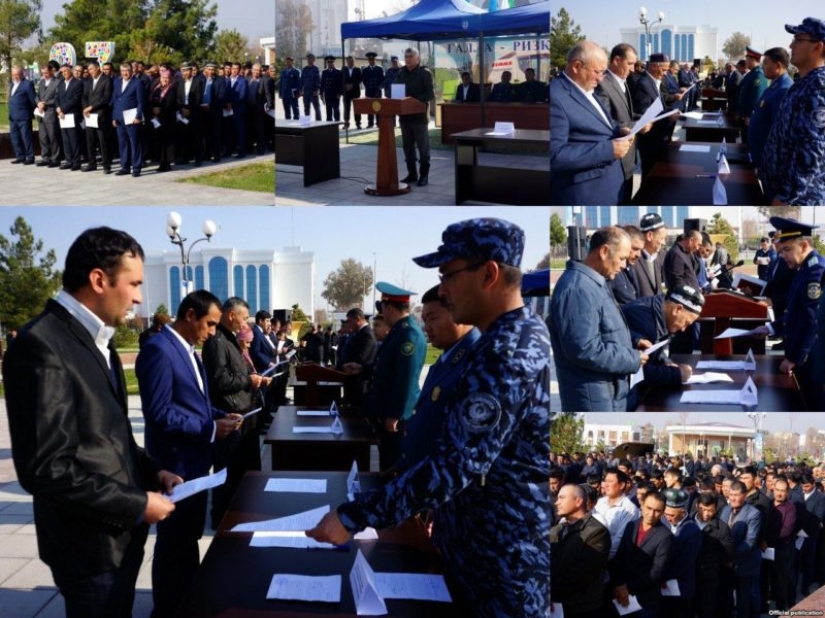 Oath on the Koran: the police of Uzbekistan got rid of corruption in one fell swoop
