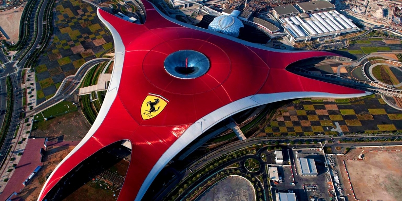 On a wave of adrenaline: Ferrari World in Abu Dhabi overtook Disney in the fight for the title of the best theme park in the world