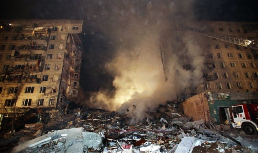 On the anniversary of the explosion of a residential building on Guryanov Street in Moscow