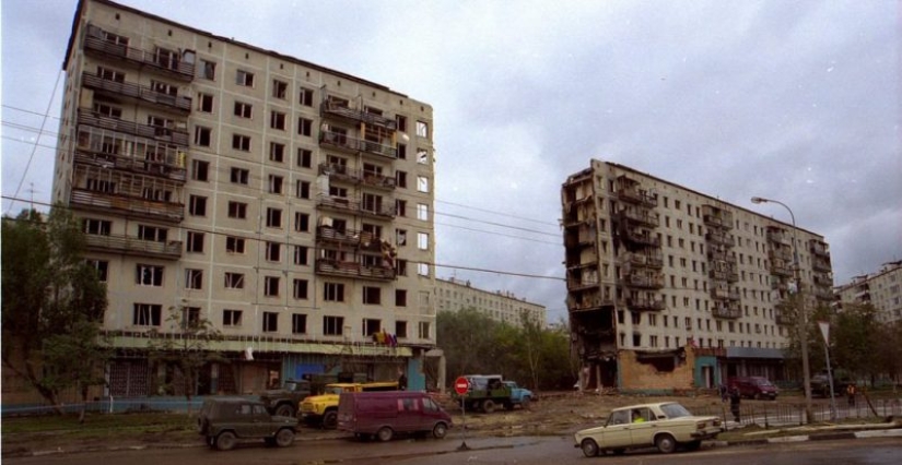 On the anniversary of the explosion of a residential building on Guryanov Street in Moscow