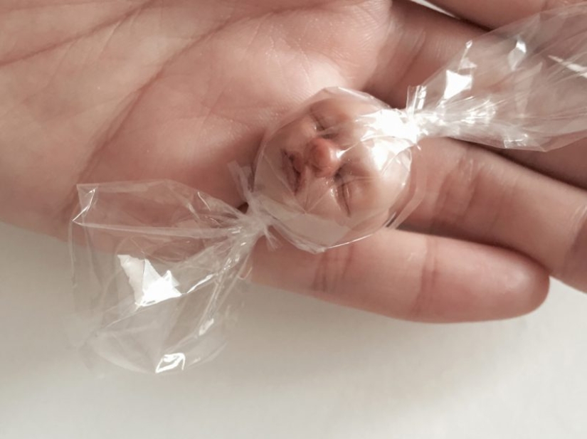 On the verge of cuteness and horror: Singaporean artist creates unusual miniatures