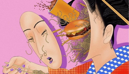 On the verge of reality and hallucination: Psychedelic illustrations by Miki Kim