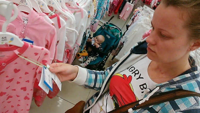 One day in the life of a young Moscow mother