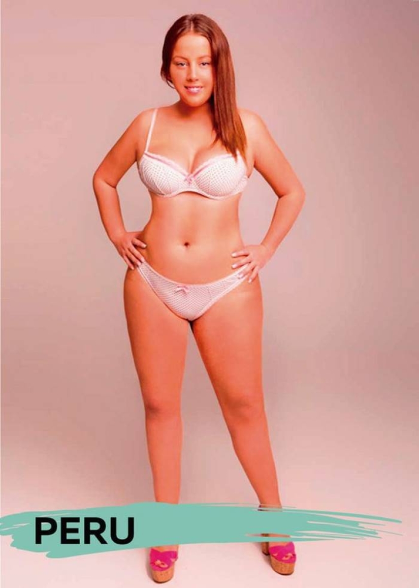 One girl, photoshop and beauty standards in 18 countries around the world