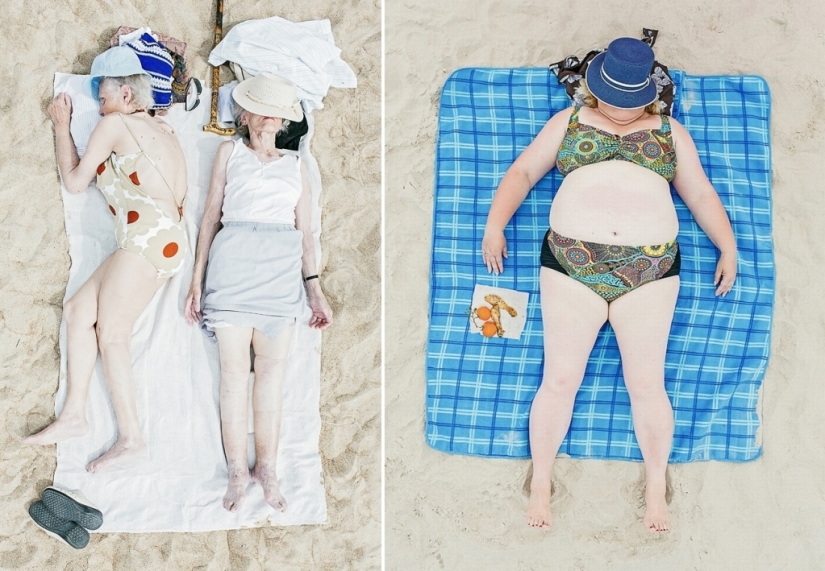 Original beach "personalities" in the lens of Tadao Cern