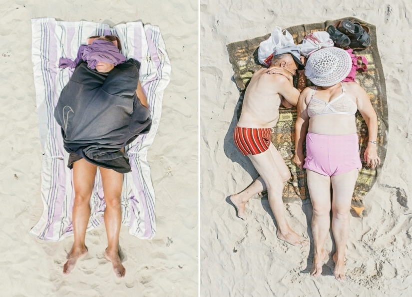 Original beach "personalities" in the lens of Tadao Cern