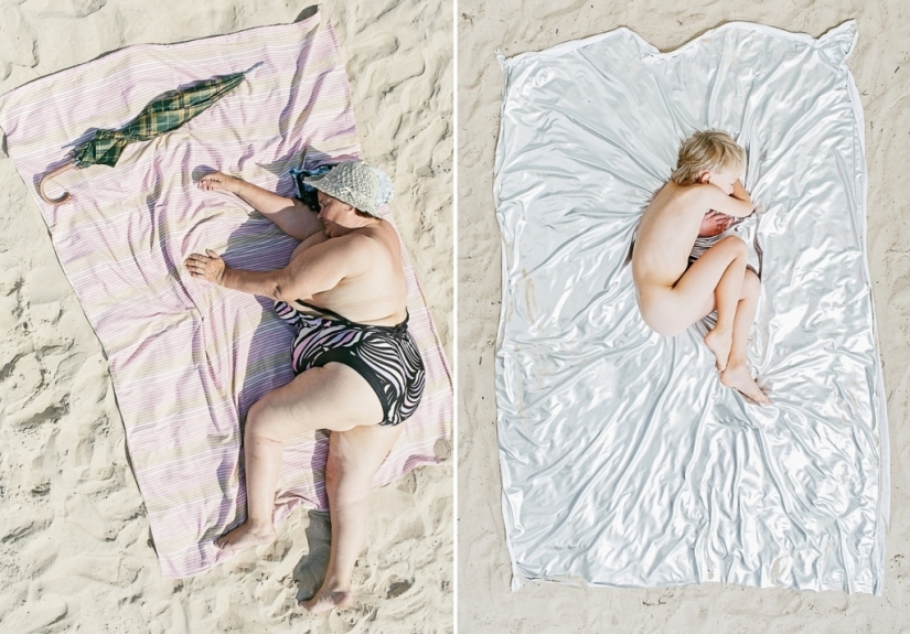 Original beach "personalities" in the lens of Tadao Cern