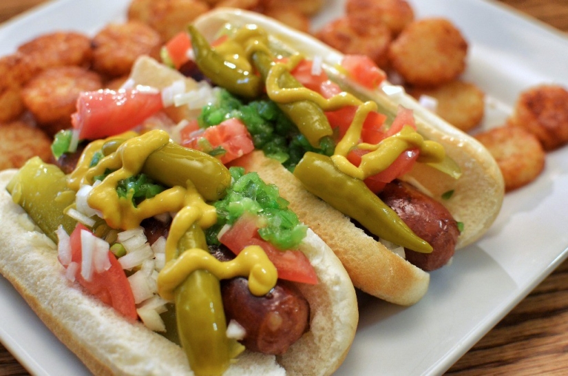 Original hot dogs from all over the world