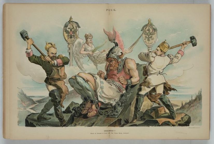 Osos, bailarinas y cosacos peludos: ¿por qué los extranjeros del siglo XIX retratan a los rusos de esta manera