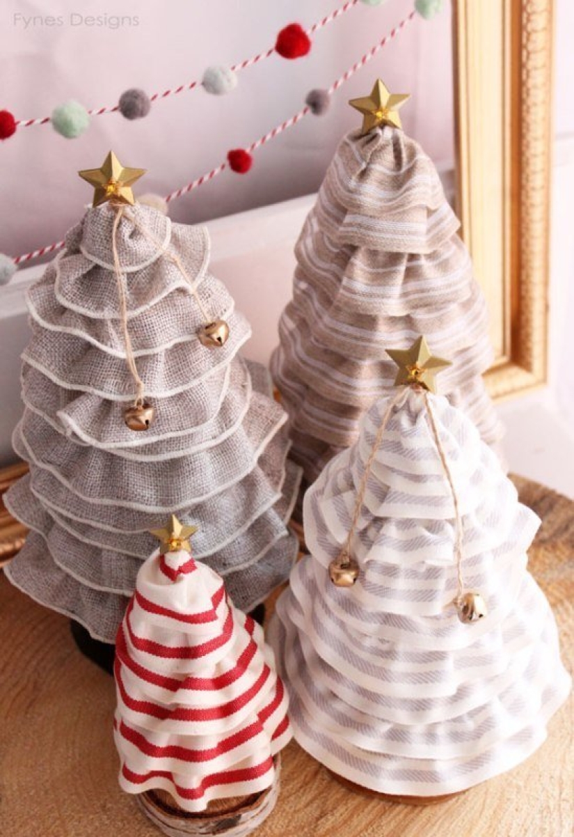 Our hands are not for boredom: how to make a Christmas tree
