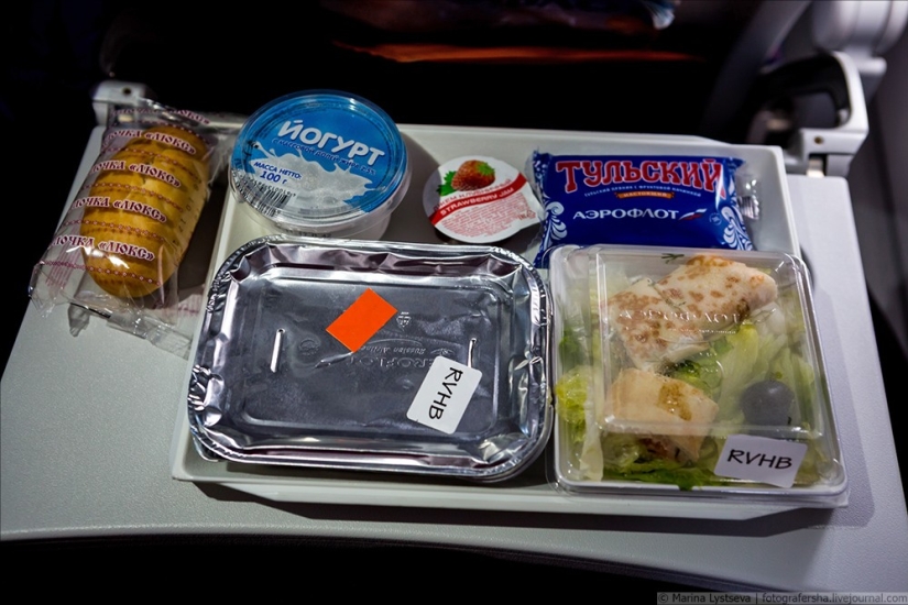 Pan de jengibre y panqueques de Tula: Aeroflot tiene un menú especial ruso