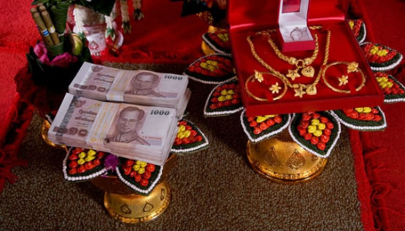 Para "caro-rico": la agencia de eventos tailandesa alquila una dote para una boda