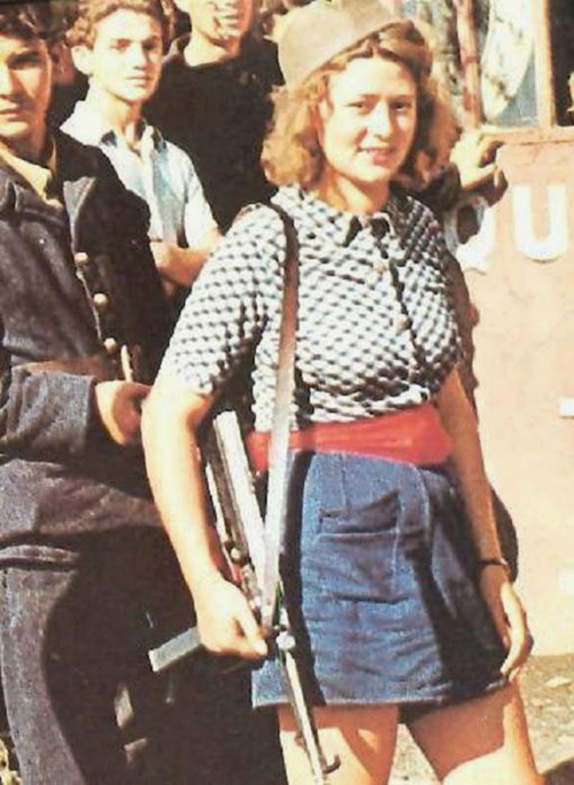 Partisan Simon Seguan: how a girl in shorts became a symbol of Resistance