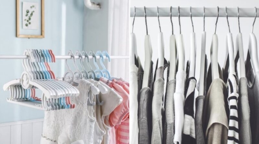 Perfectionism in the closet: a girl taught Twitter users how to put things correctly