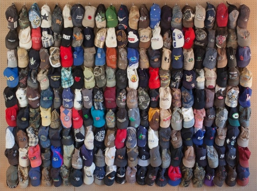 Personal belongings, dumped on the us-Mexican border