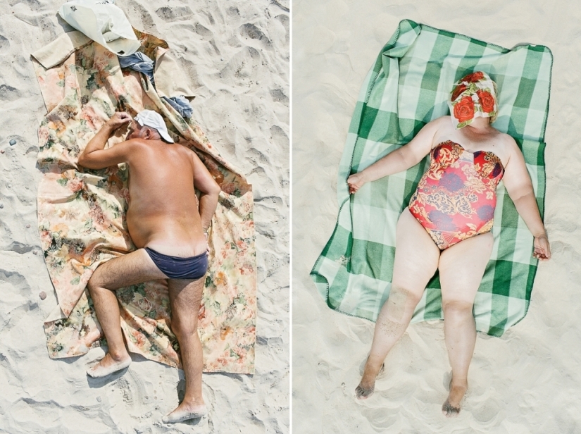 "Personalidades" originales de la playa en la lente de Tadao Cern