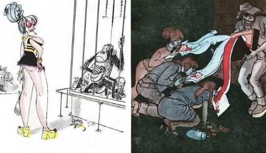 "Petukhippi": how Soviet magazines mocked the dudes