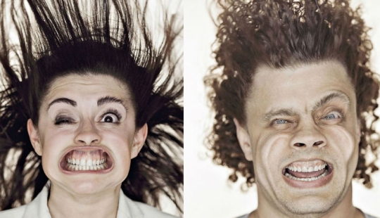 Photo project "An air jet in my face" from a Lithuanian photographer