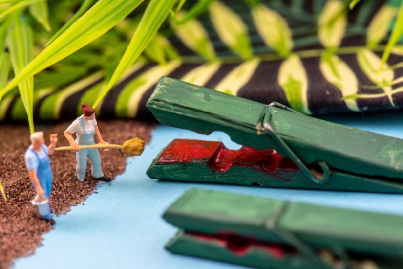 Photographer transforms everyday objects into compelling miniature worlds