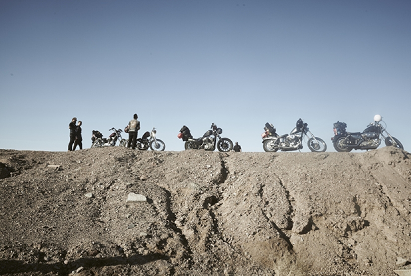 Photographer's journey with bikers on the "Devil's Road"