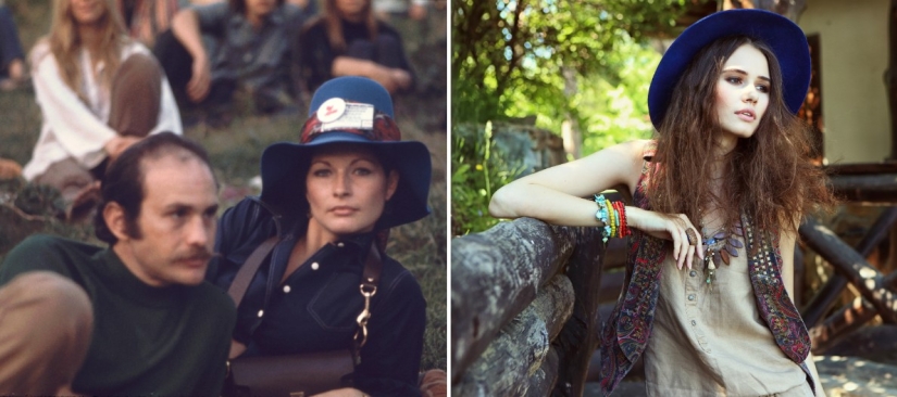 Photos from the 1969 Woodstock Festival allow you to see the origins of modern fashion