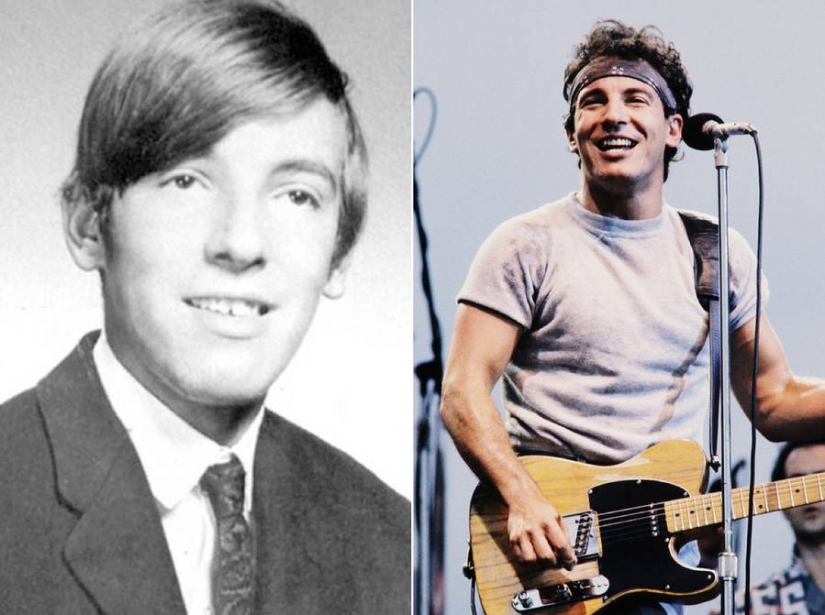 Photos of world rock stars in their youth that you hardly saw