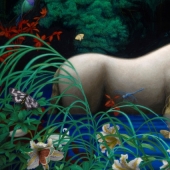 Pinturas surrealistas de Chie Yoshii, que celebran la armonía y la belleza