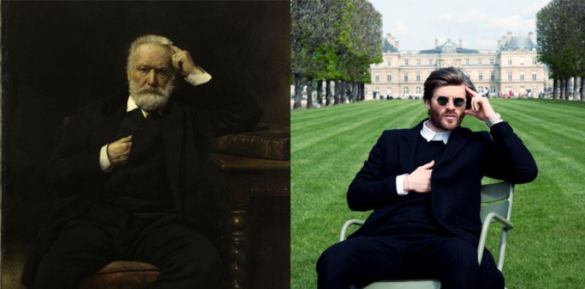 Popular bloggers recreate masterpieces of French art on Instagram