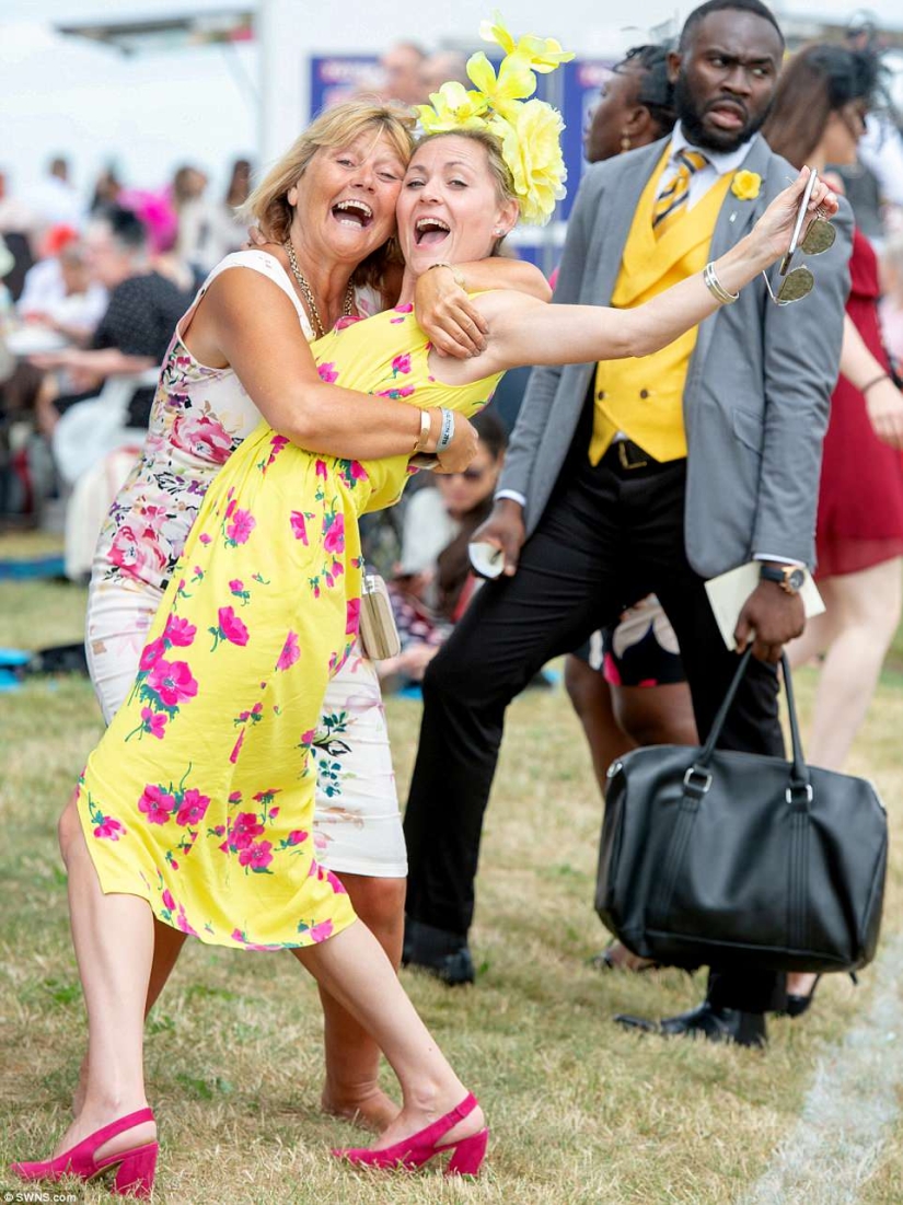 Por la mañana, la princesa, por la noche, la rana borracha: el primer día de carreras comenzó en Ascot