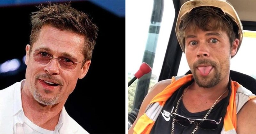 Por qué Brad Pitt, colocando asfalto, no está contento con la atención de los fanáticos