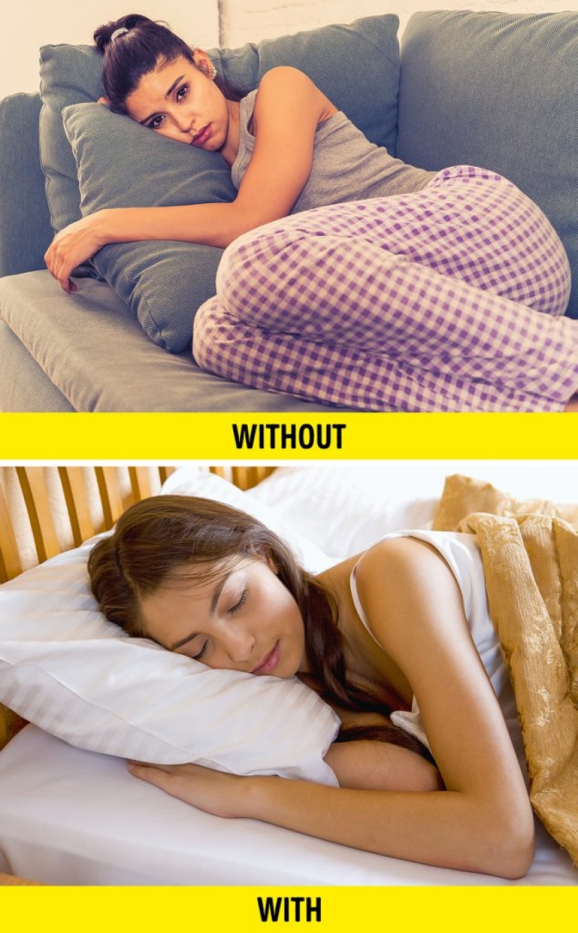 ¿Por qué no podemos dormir sin una manta, incluso en una noche calurosa?