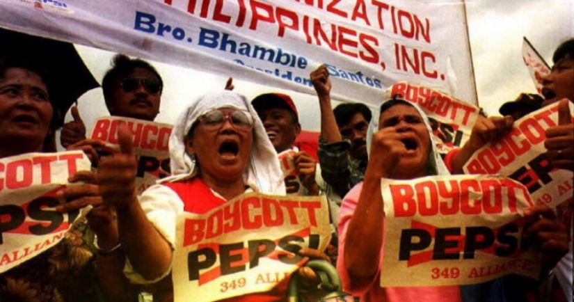 Por qué Pepsi y todo lo relacionado con ella son despreciados en Filipinas