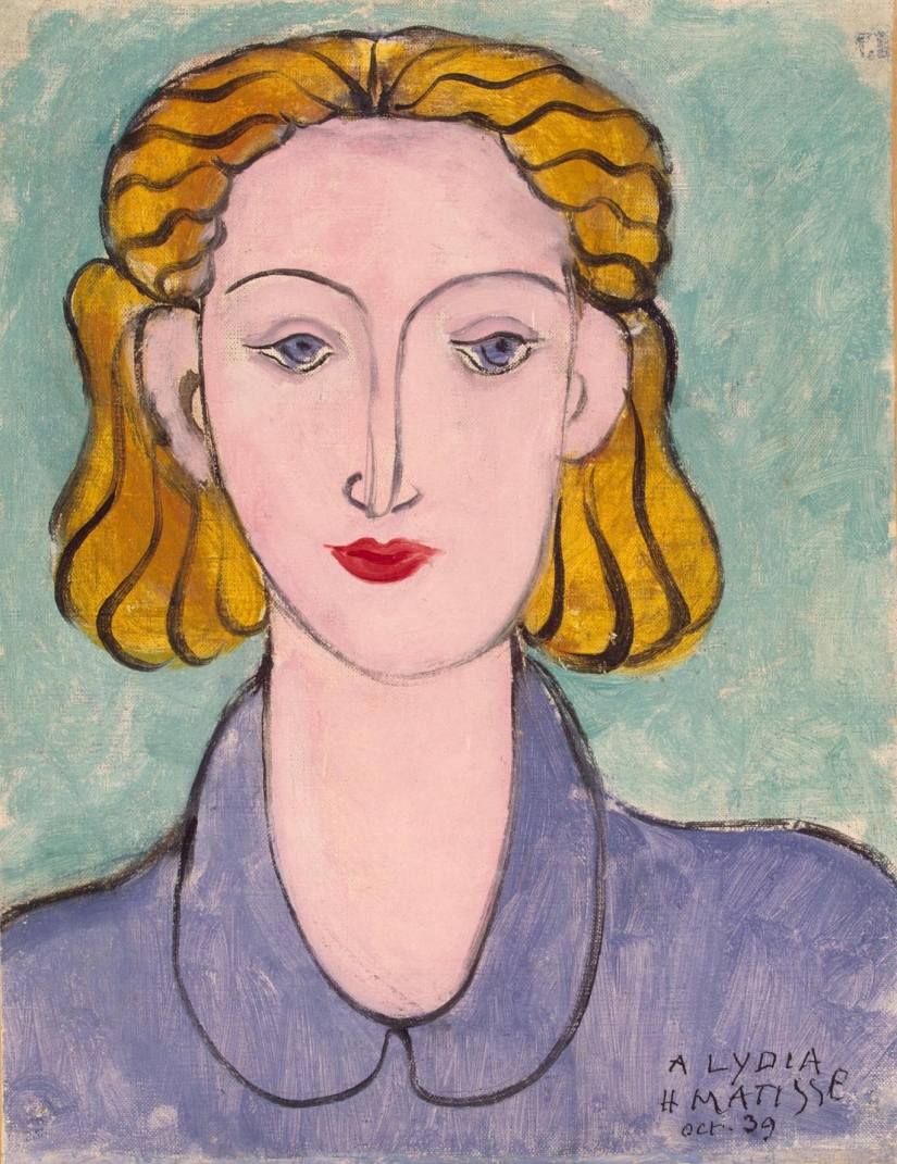 Portrait of his wife: Russian Muses of European artists