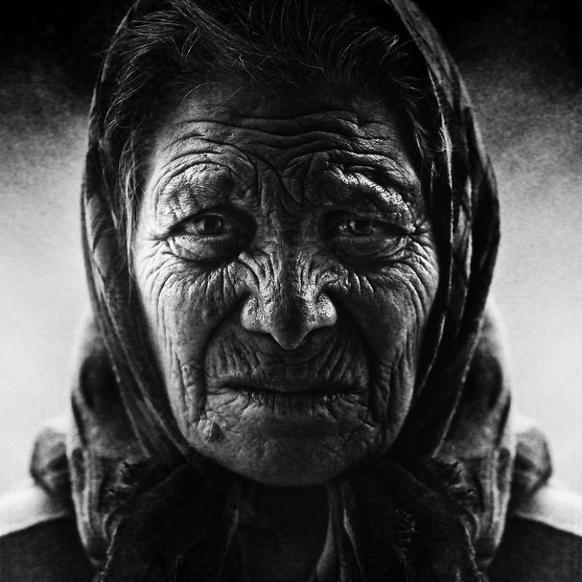 Portraits of the homeless by photographer Lee Jeffries