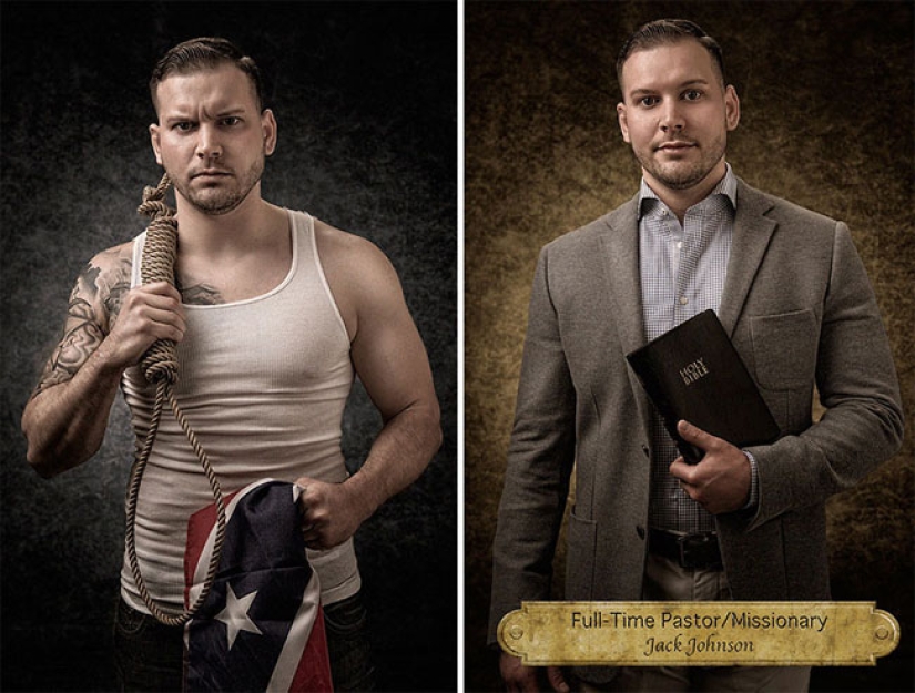 Prejudices and stereotypes of America in Joel Pares' photo Project
