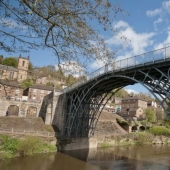 Puente de hierro fundido de Shropshire