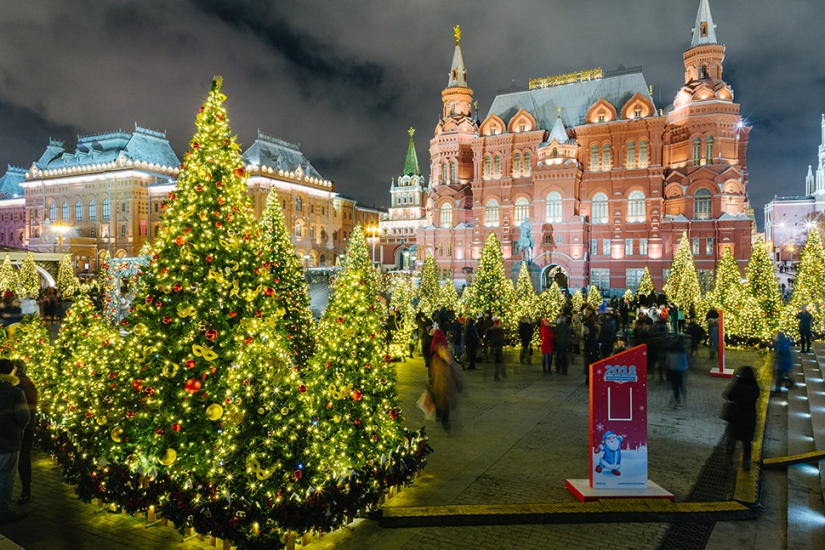 Qué hacer en las vacaciones de Año Nuevo en Moscú?