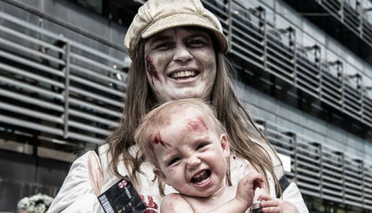 Qué hacer si el niño no tiene a nadie a quien dejar para Halloween