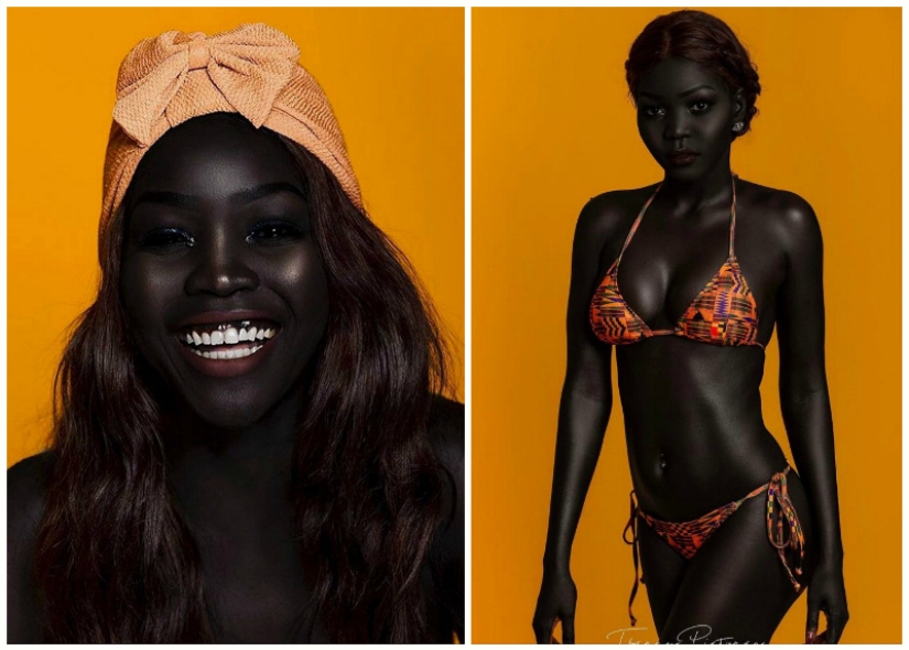 Queen of Darkness: dark-skinned beauty made a splash in the fashion world