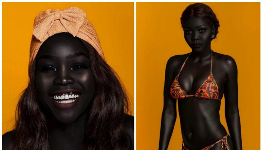 Queen of Darkness: dark-skinned beauty made a splash in the fashion world